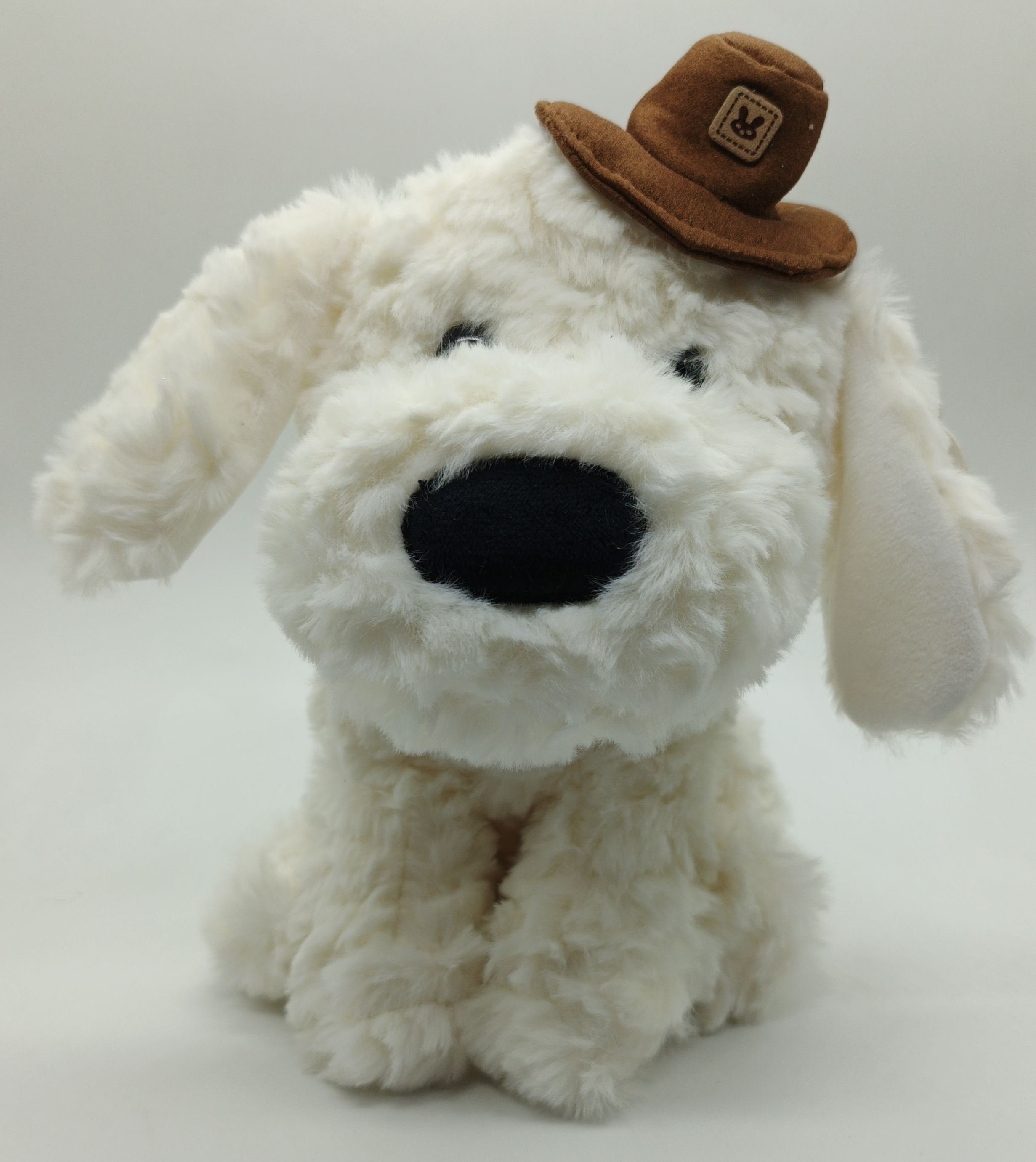 IMG_20251226_164308_285 Собака белая в ковбойской шляпе — изображение 1